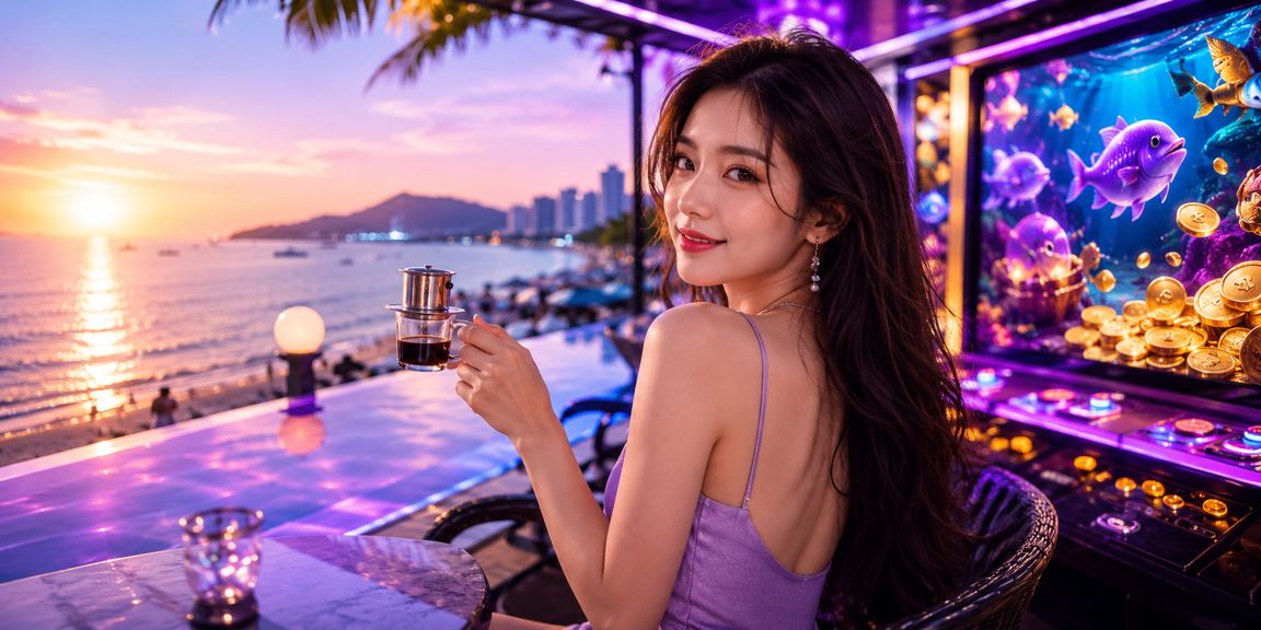 Người dùng tại Vũng Tàu xem lịch thi đấu và đặt cược trực tuyến bên ly cà phê